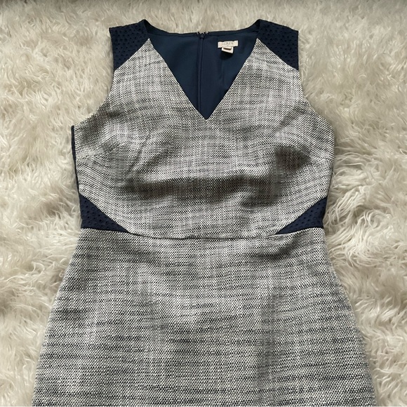 J. Crew Sheath Lace Tweed Dress - Picture 3 of 9